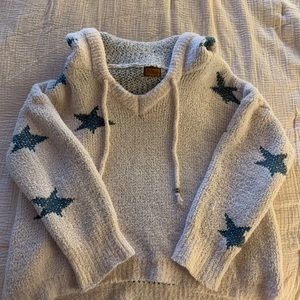 Rock n rags fleece knitted sweatshirt